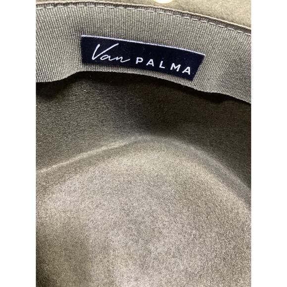 Van Palma 'Ulysse' Green Merino Wool Hat Size M - Picture 4 of 4